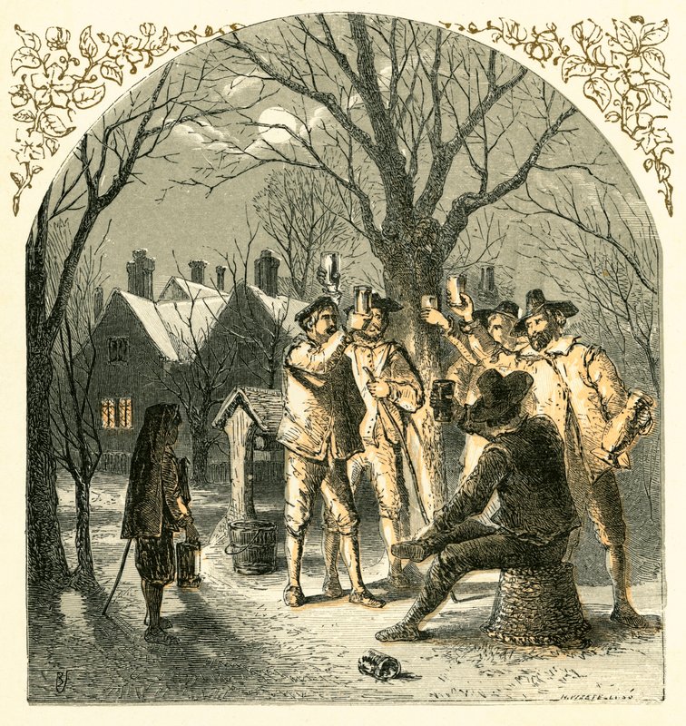 Julens festligheter av Myles Birket Foster