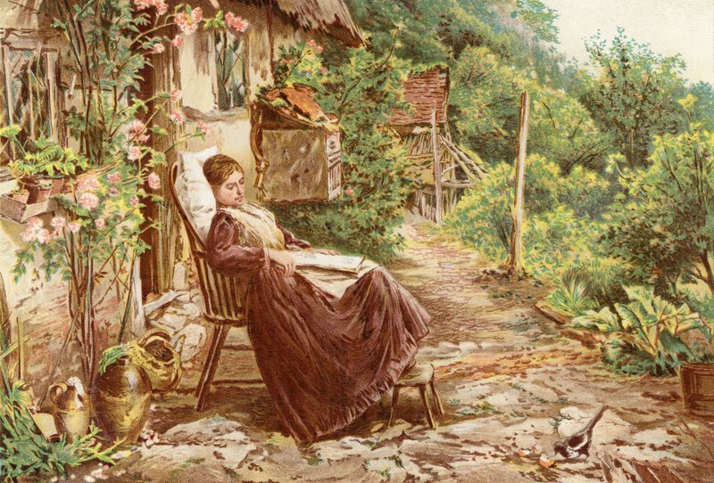 Konvalescenten av Myles Birket Foster