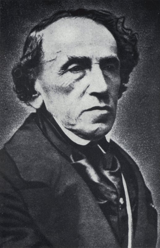 Kompositören Giacomo Meyerbeer av Nadar