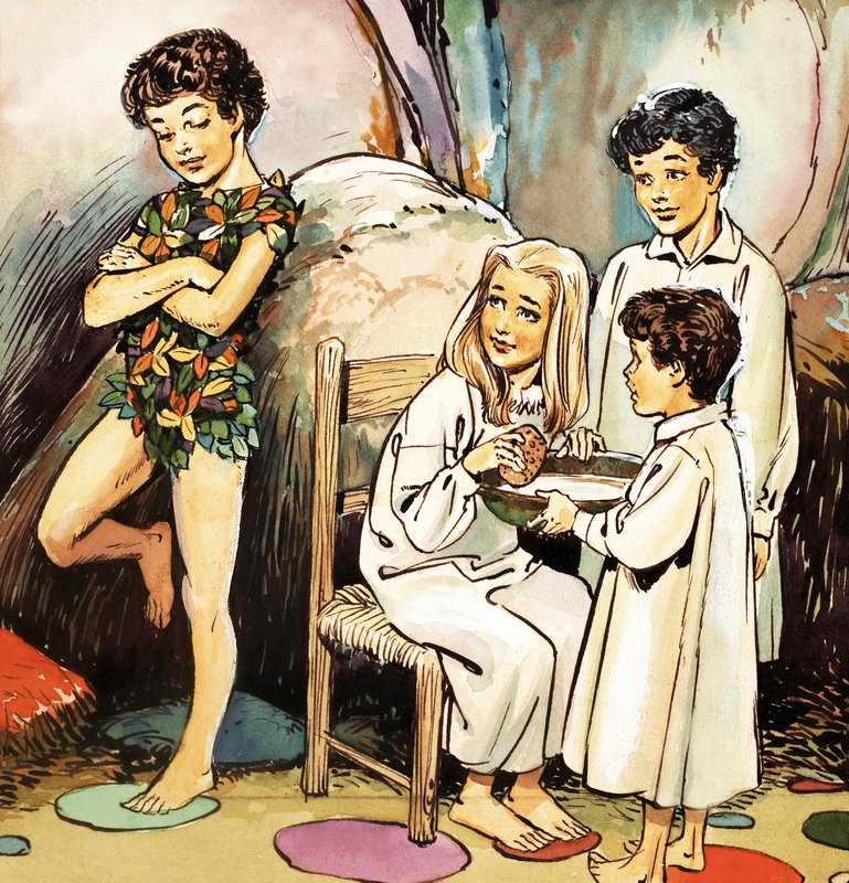 Peter Pan och Wendy av Nadir Quinto