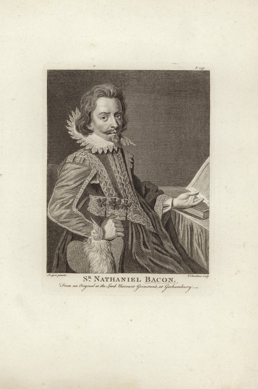 Sir Nathaniel Bacon, amatörmålare av Nathaniel Bacon