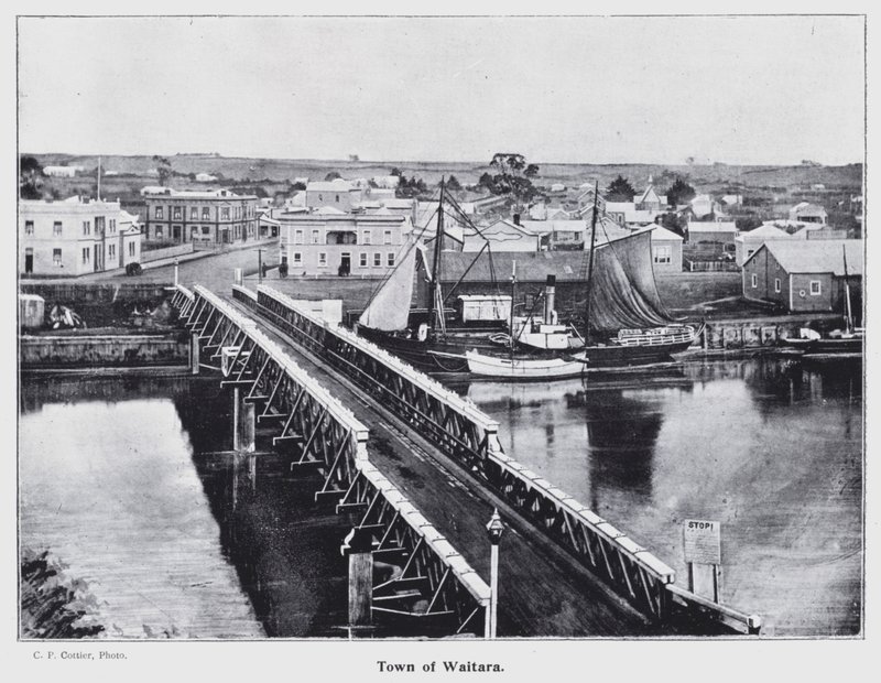 New Plymouth, Nya Zeeland: Town of Waitara (s/v foto) av New Zealand Photographer