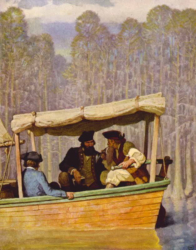 Kapten Flood av Newell Convers Wyeth