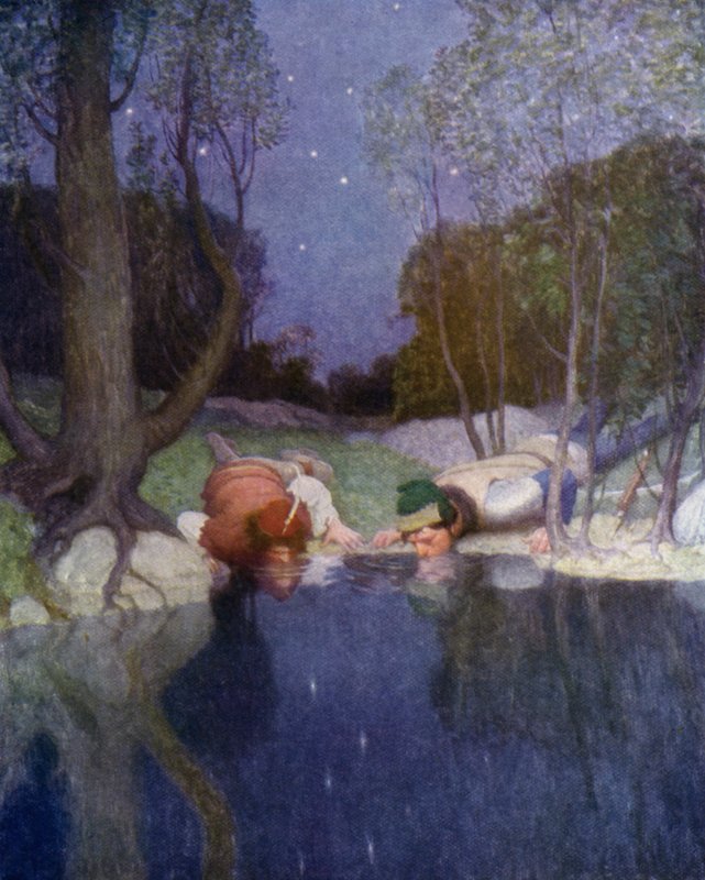 Illustration till The Black Arrow av Robert Louis Stevenson av Newell Convers Wyeth