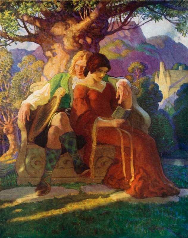 Wallace och Marion av Newell Convers Wyeth
