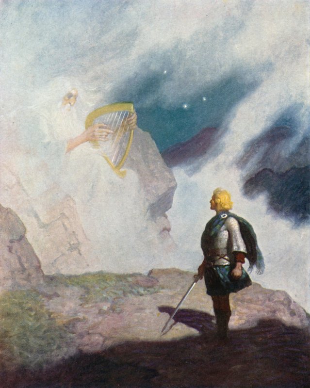 Wallaces vision av Newell Convers Wyeth