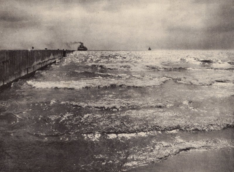Sommar, Lake Ontario (svartvitt foto) av Nichol Elliot