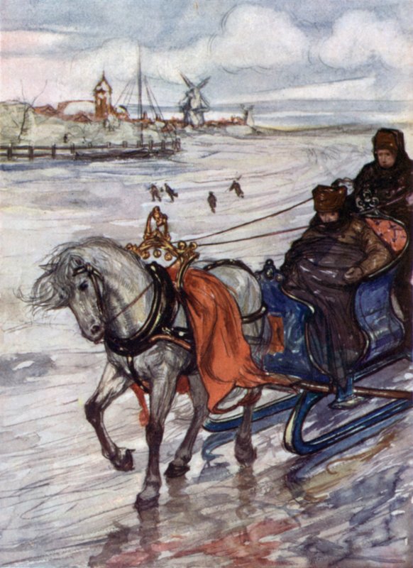 The Arresleede (färg litho) av Nico Jungman