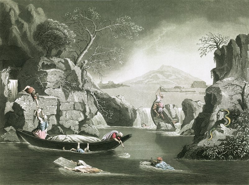 Översvämningen av Nicolas Poussin