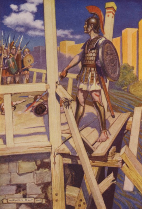 Horace (färg litho) av Norman Ault