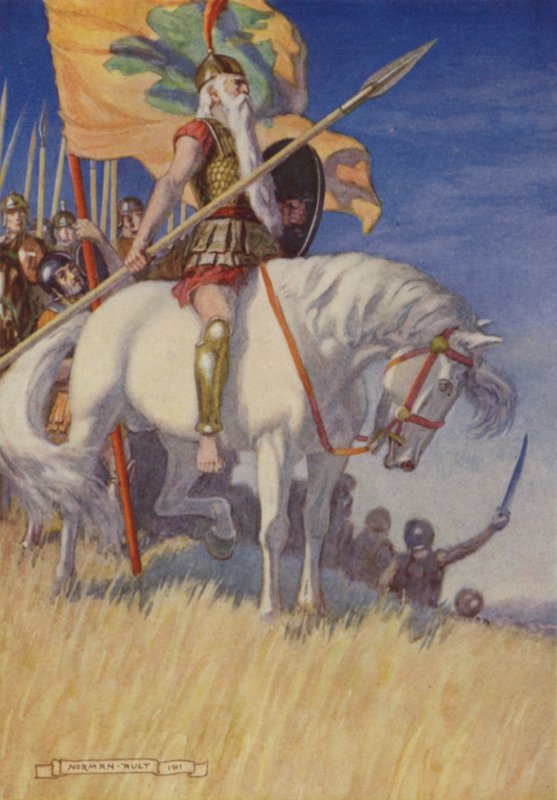 Tarquin (färg litho) av Norman Ault