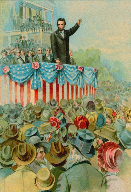 Abraham Lincolns andra invigning av North American