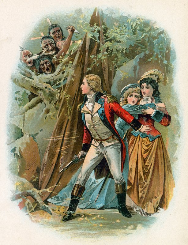 Illustration för Last of the Mohicans av North American