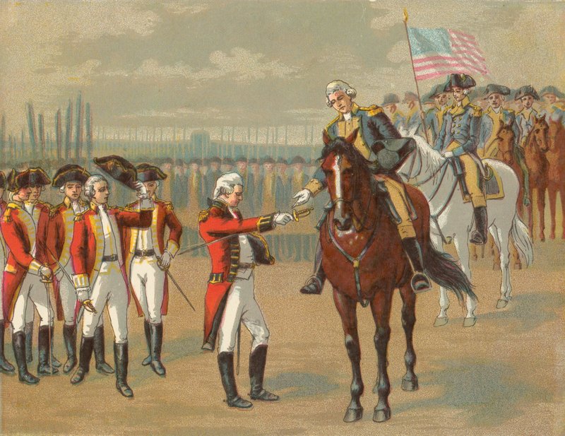 Överlämnandet av Cornwallis av North American