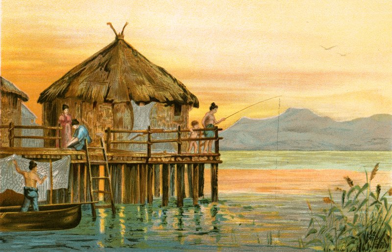 West Aryan Barbarism: Lake Dwelling of Switzerland av North American