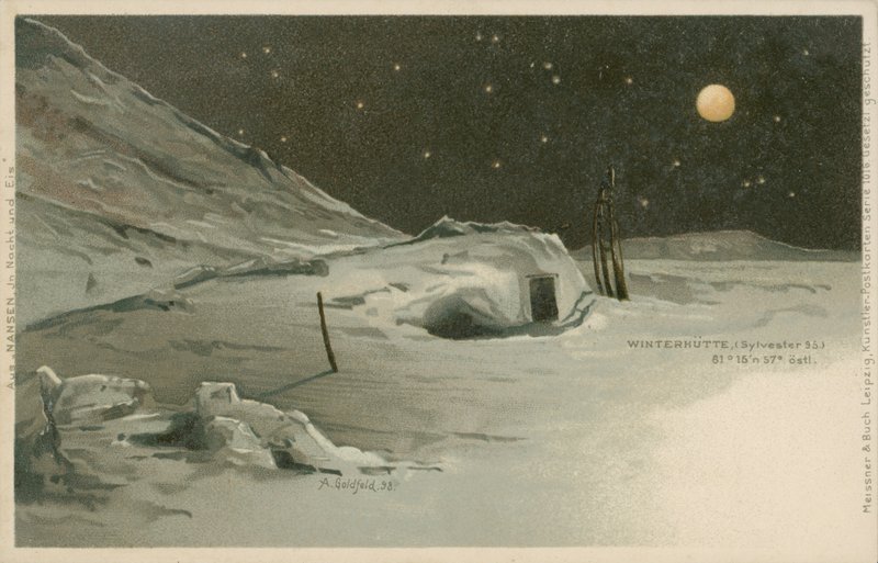 Nansen"s Fram expedition, 1895 av Norwegian School