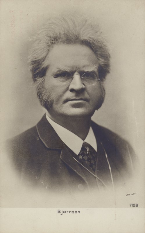 Bjornstjerne Bjornson (1832-1910), norsk nobelprisbelönt författare av Norwegian Photographer