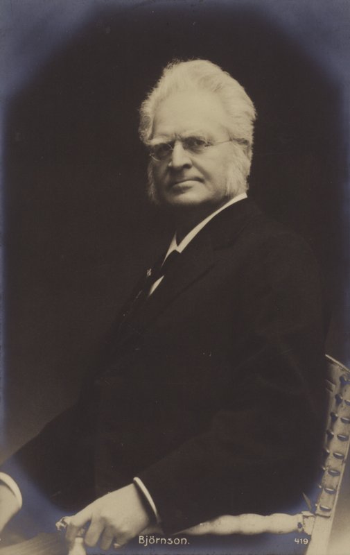 Bjornstjerne Bjornson (1832-1910), norsk nobelprisbelönt författare av Norwegian Photographer
