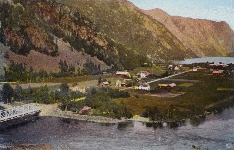 Norge / Norge: Dalen, Telemarken (färgfoto) av Norwegian Photographer