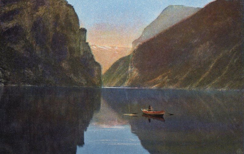 Norge / Norge: Geirangerfjord (foto i färg) av Norwegian Photographer