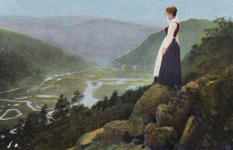 Norge / Norway: Hovringen (färgat foto) av Norwegian Photographer