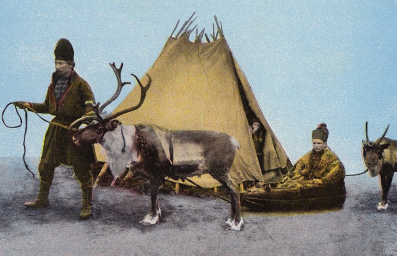 Norge / Norge: Lapper (foto i färg) av Norwegian Photographer