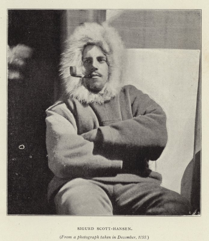 Sigurd Scott-Hansen (s/v foto) av Norwegian Photographer