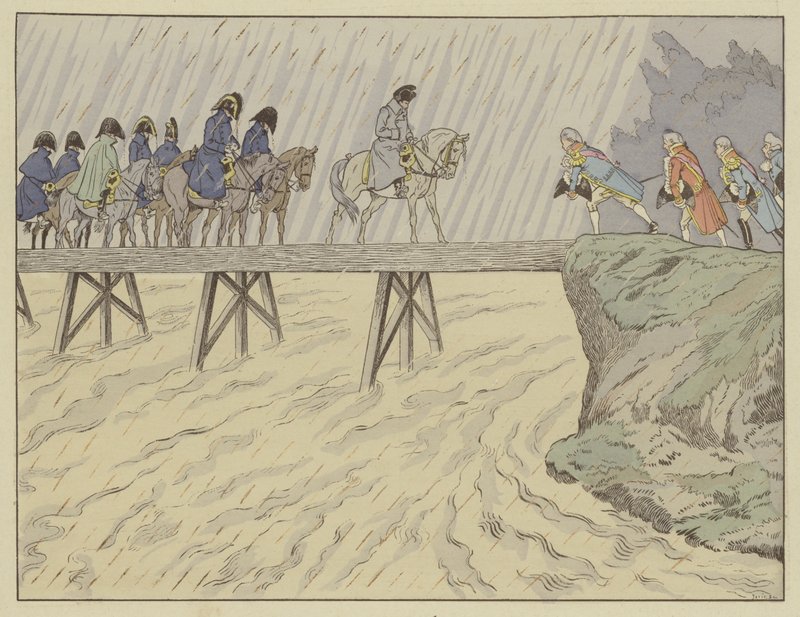 Charles Frederick, kurfursten av Baden, hyllar Napoleon av Onfray de Breville Job