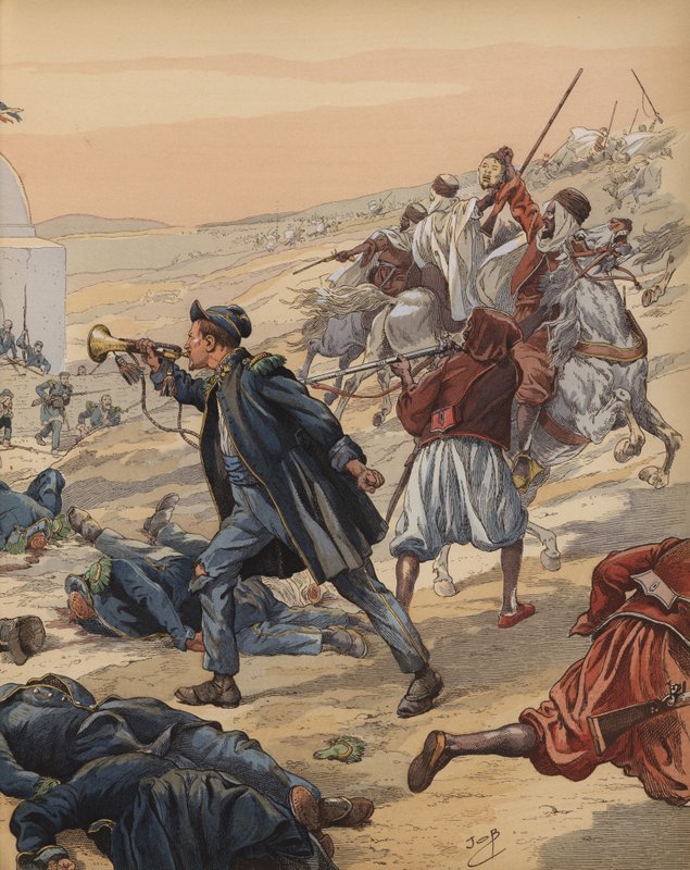 The Clarion of Sidi-Brahim, Glasmästaren av Onfray de Breville Job