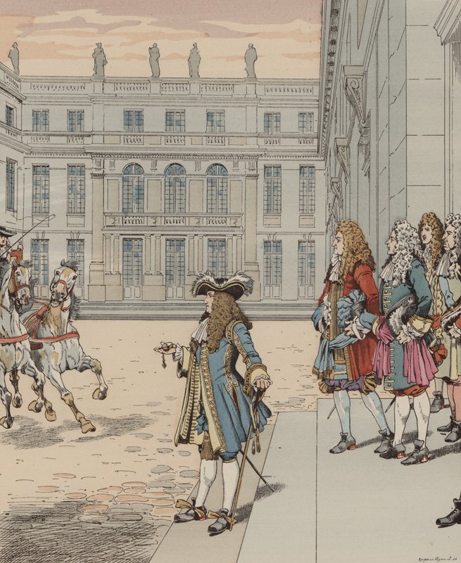 Ludvig XIV, Jag väntade nästan av Onfray de Breville Job