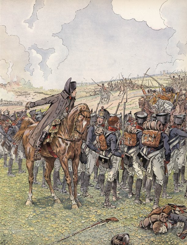 Napoleon på fälttåg i början av 1813 av Onfray de Breville Job