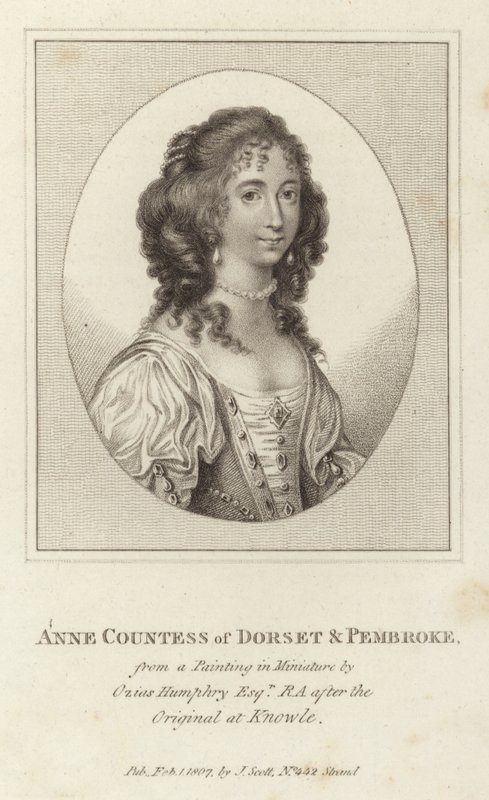 Anne grevinna av Dorset och Pembroke av Ozias Humphry