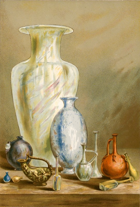 Vaser (glas og keramik)swed av P. Sellier
