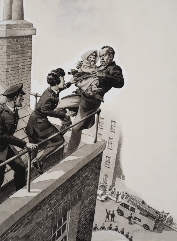Kom inte nära, då hoppar jag av Pat (1907-95) Nicolle