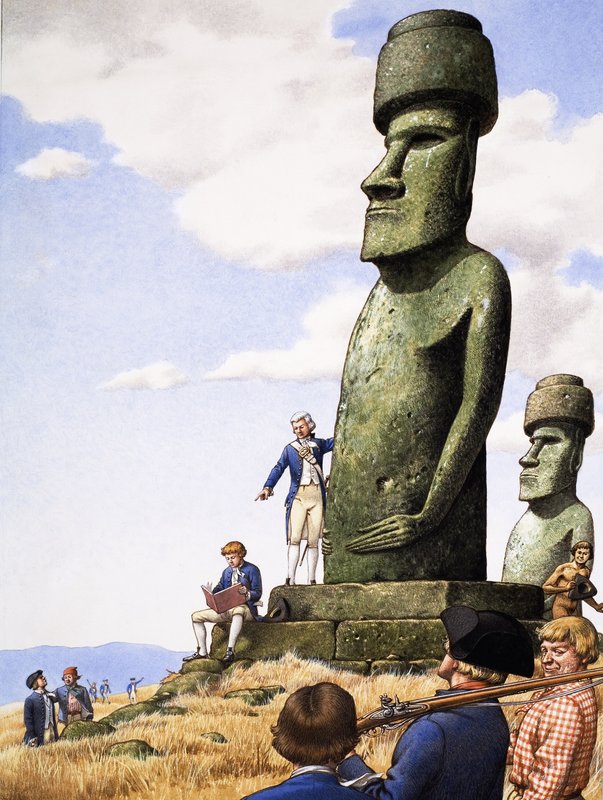 Vad hände egentligen Påsköns idoler av Pat (1907-95) Nicolle