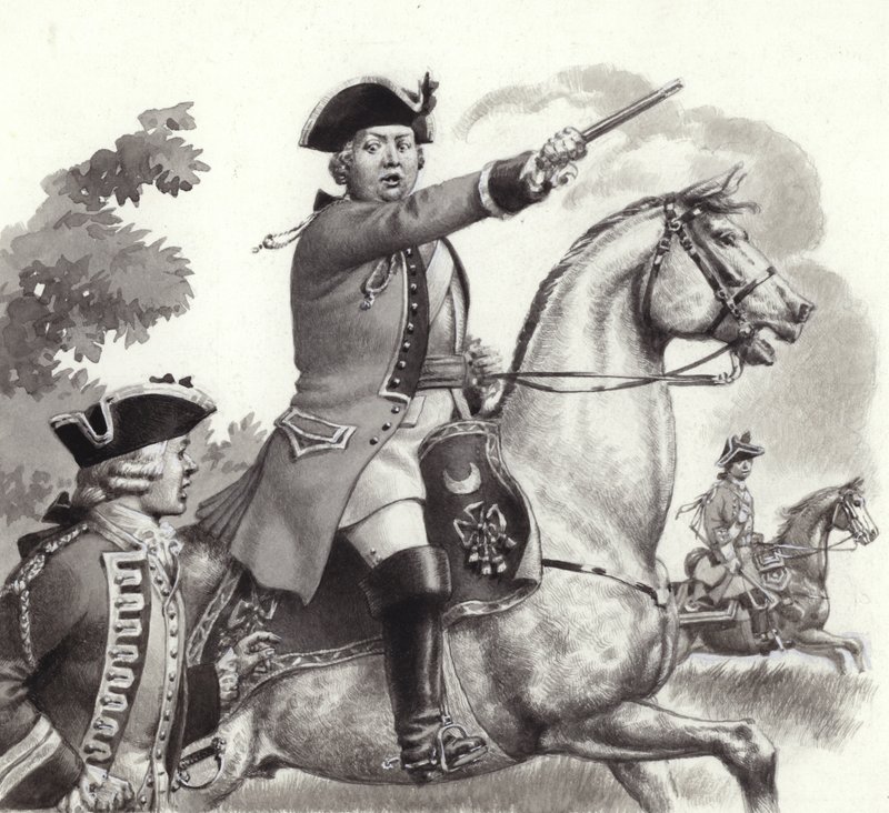 The Duke of Cumberland (gouache på papper) av Pat (1907-95) Nicolle