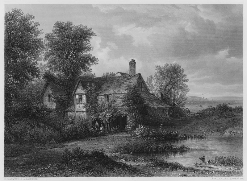 I Old Hyde Park, från bilden i Vernon Gallery (gravyr) av Patrick Nasmyth