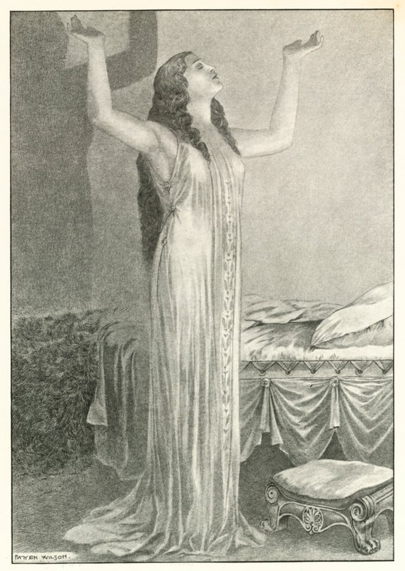 Illustration till Homeros Odysséen (litografi) av Patten (after) Wilson