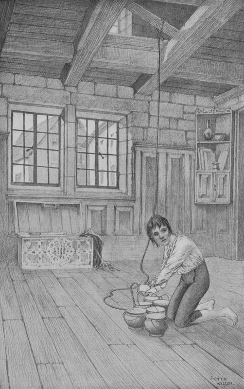 Cartouche and the Honey (litho) av Patten Wilson