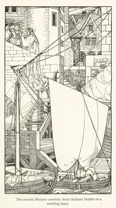 Rime of the Ancient Mariner (gravyr) av Patten Wilson