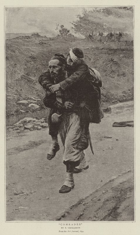 Kamrater av Paul Louis Narcisse Grolleron