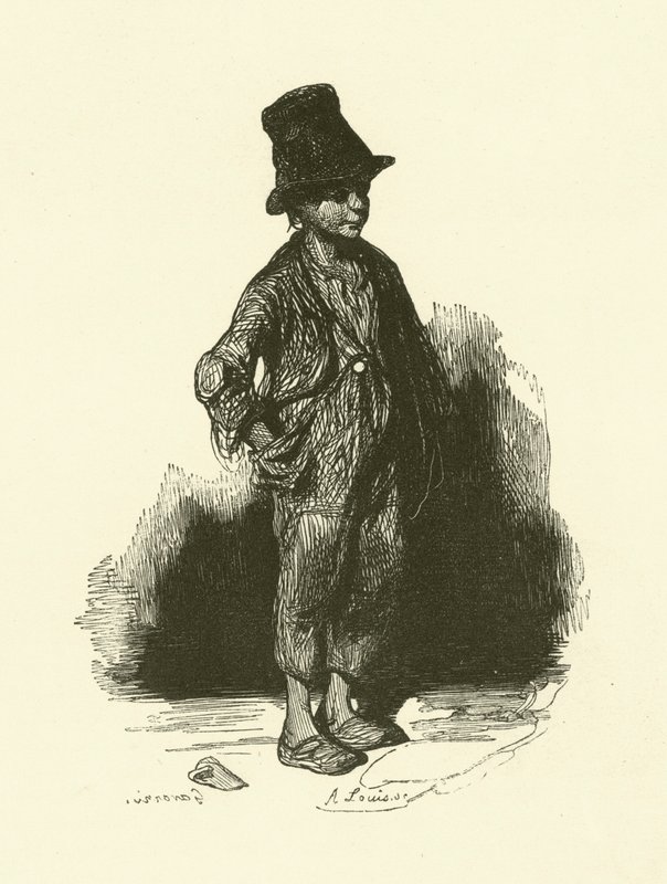 Skorstensfejaren av Paul after Gavarni