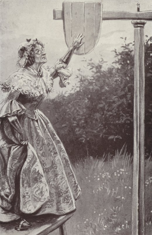 Illustration för Barchester Towers av Anthony Trollope (litho) av Paul (after) Hardy