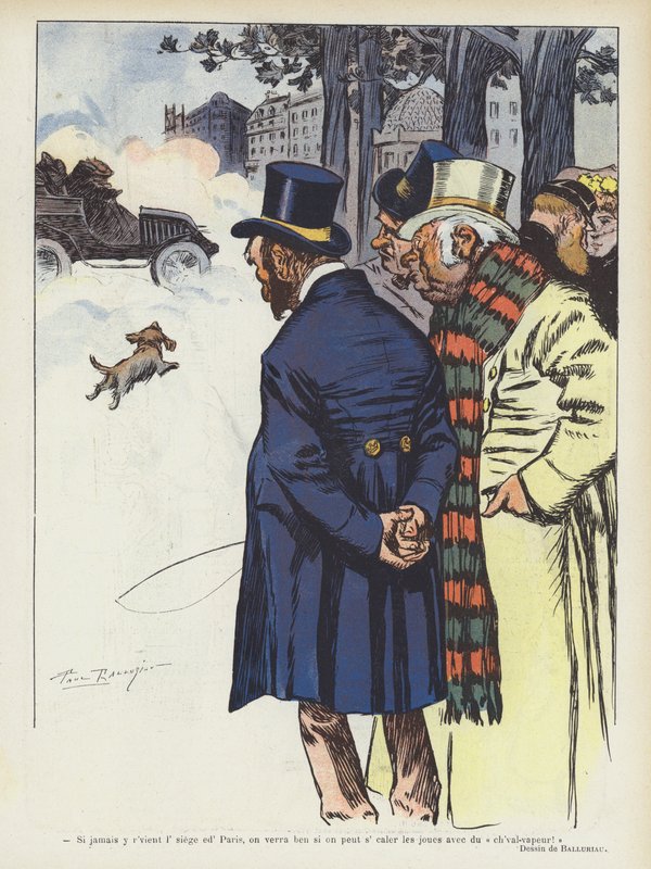 Illustration för Le Rire av Paul Balluriau