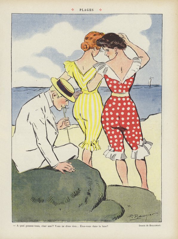 Illustration för Le Rire av Paul Balluriau