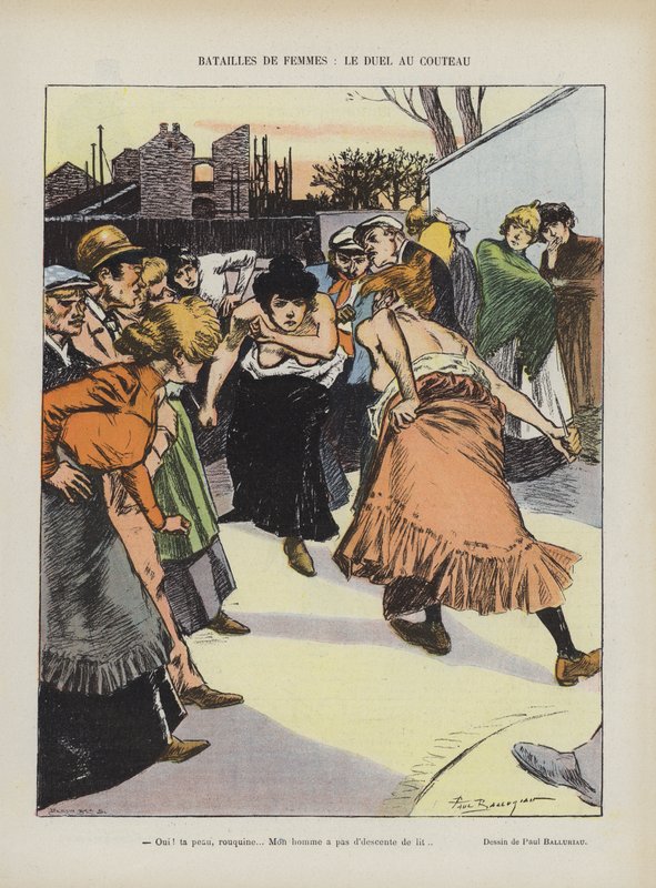 Illustration för Le Rire av Paul Balluriau