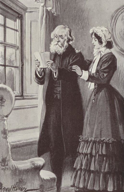 Illustration för Barchester Towers av Anthony Trollope av Paul Hardy