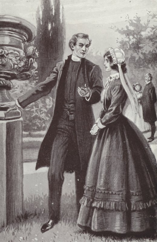 Illustration för Barchester Towers av Anthony Trollope av Paul Hardy