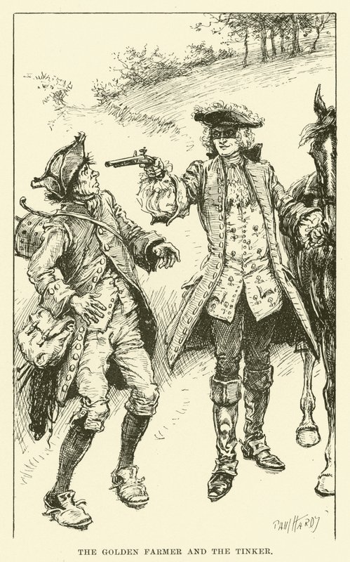 The Golden Farmer and the Tinker (gravyr) av Paul Hardy