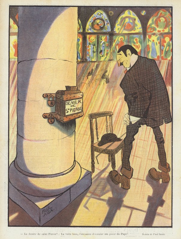 Illustration för Le Rire av Paul Iribe